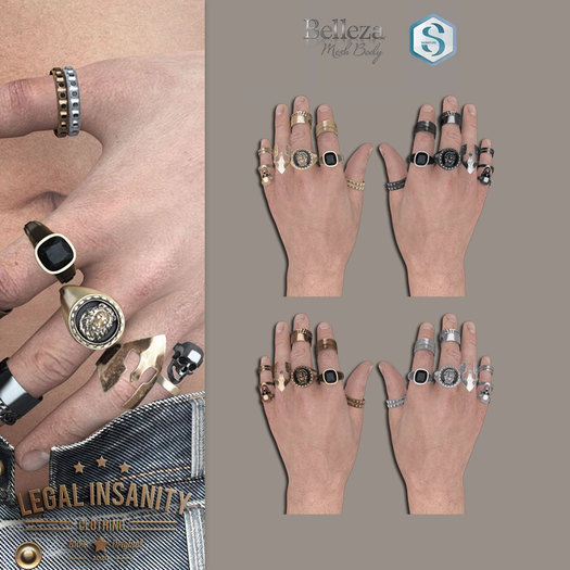 Legal Insanity - Adam bento rings