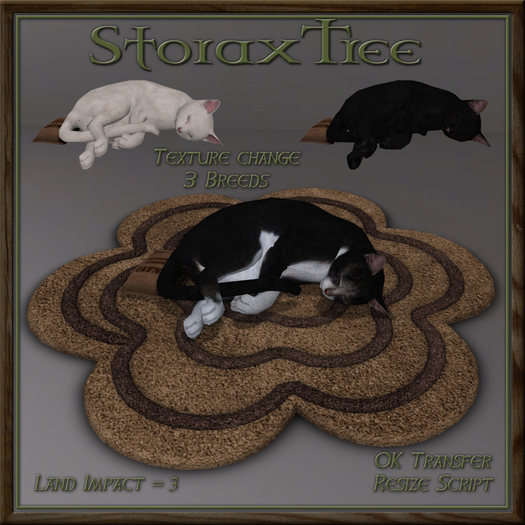 Feline Blossom Rug Ae
