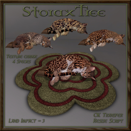 Feline Blossom Rug Di