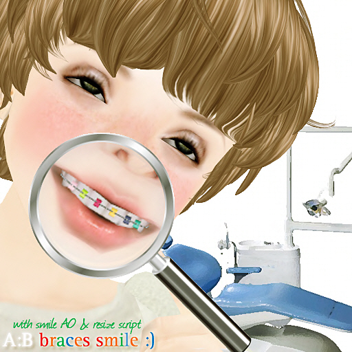 accessory bone A:B braces smile