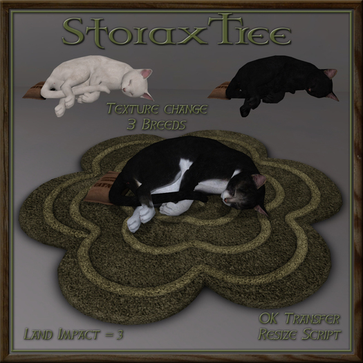 Feline Blossom Rug An
