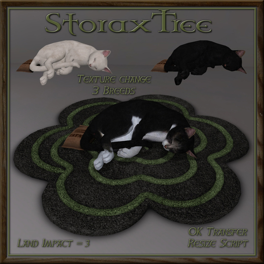 Feline Blossom Rug As