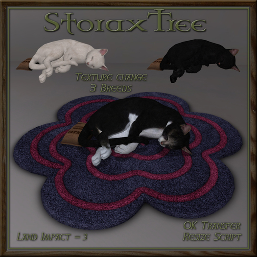 Feline Blossom Rug At