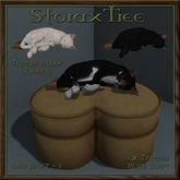 Feline Treasures Heart Ottoman Ai
