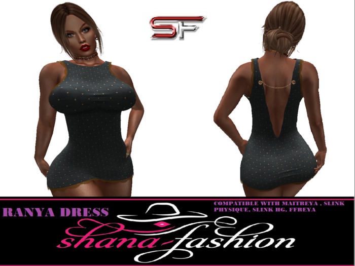 MESH DRESS RANYA - MAITREYA, SLINK, SLINK HG, FREYA