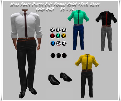 formal shirt belt