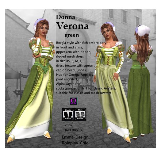 RP-Chic Donna Verona green