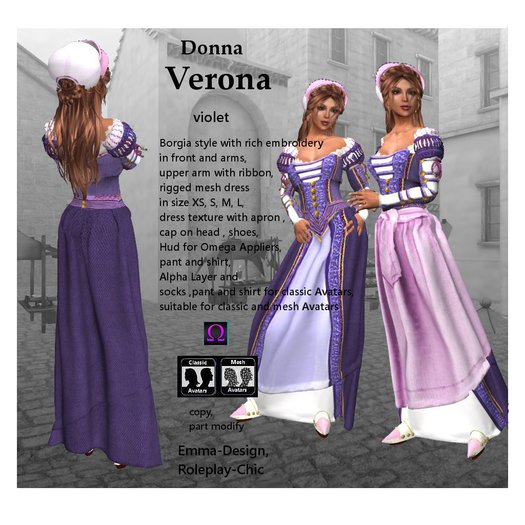 RP-Chic Donna Verona violet