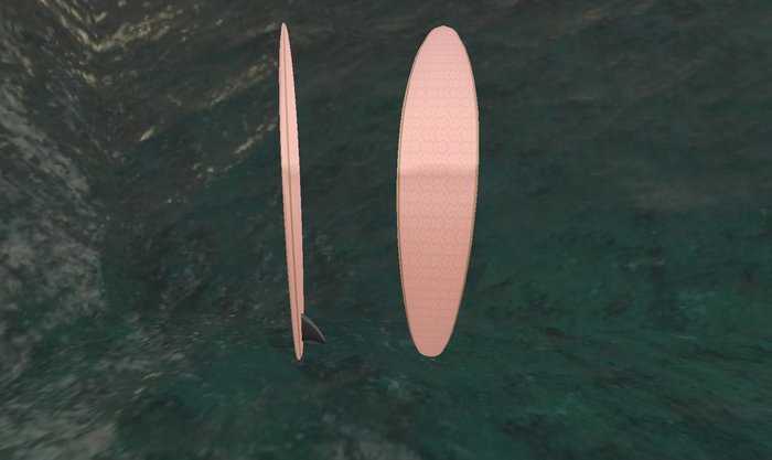 SURFBOARD ROSE SKIN