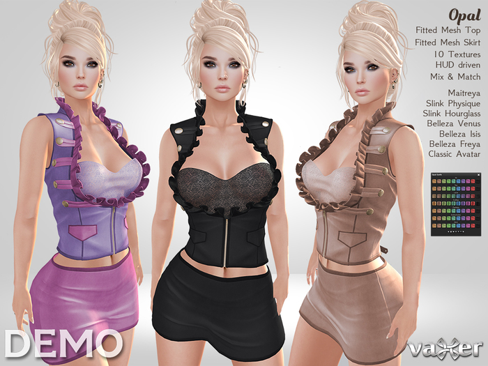 Vaxer :: Opal Outfit Demo