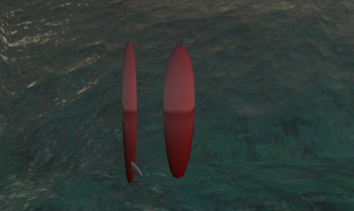 SURFBOARD DEEP RED