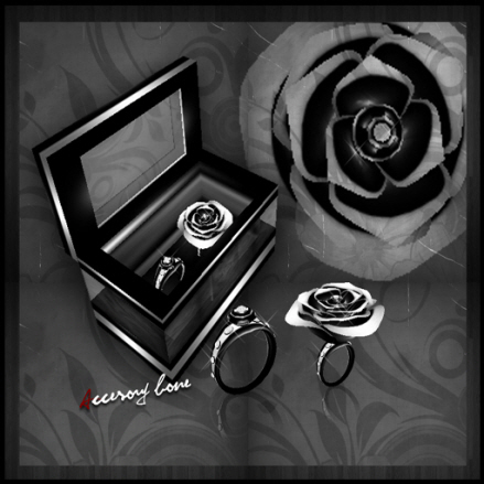 accessory bone A:B ring 002 Rose SB