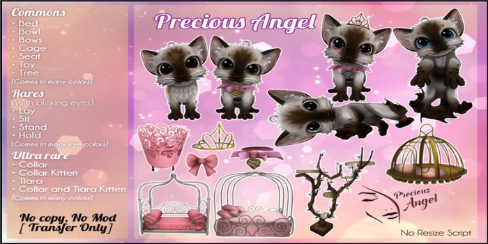 ::. Precious Angel .:: Precious Angel -  Lay -  Pink - RARE