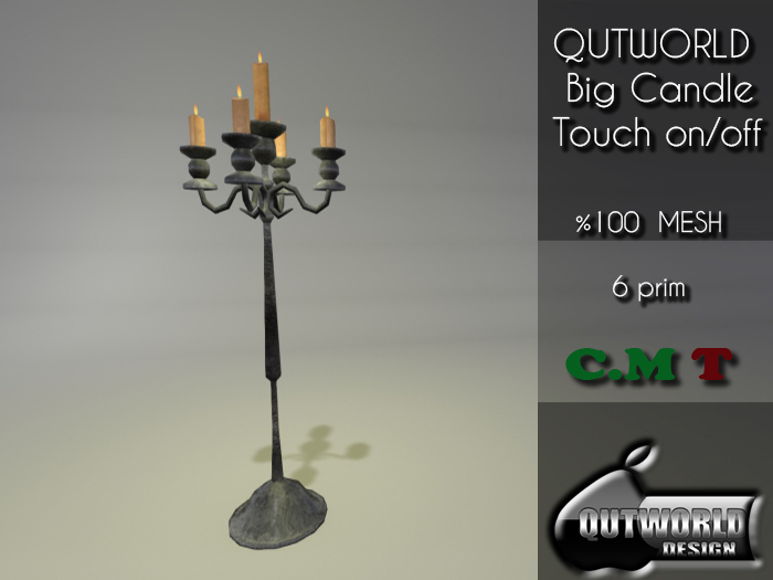 .::QUTWORLD Big Candle::.unpack