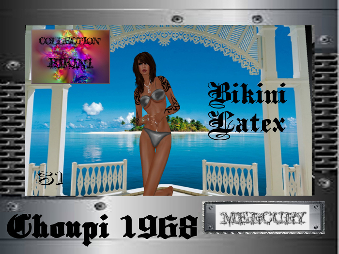 bikini - MERCURY - Latex - S1