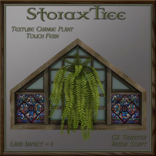 Stained Glass Window Planter B35