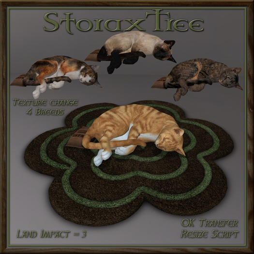 Feline Blossom Rug Bb