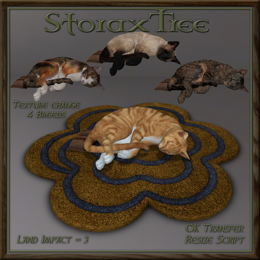 Feline Blossom Rug Bd