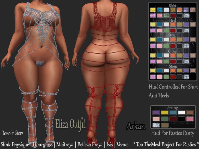 .::Arkan::. Outfit Eliza Maitreya/Slink/Belleza/TMP