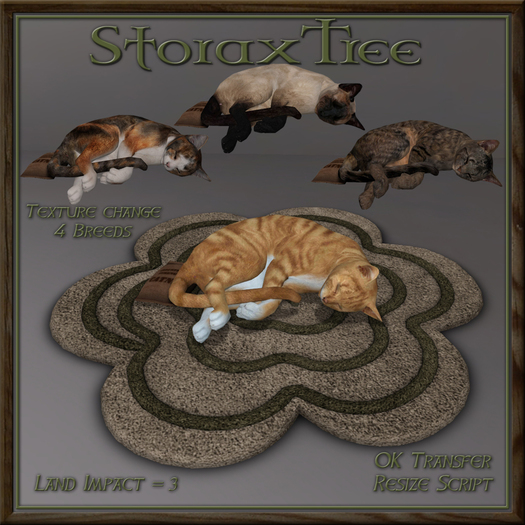 Feline Blossom Rug Bf