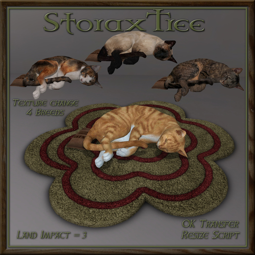 Feline Blossom Rug Bi