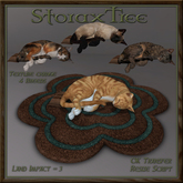 Feline Blossom Rug Bk