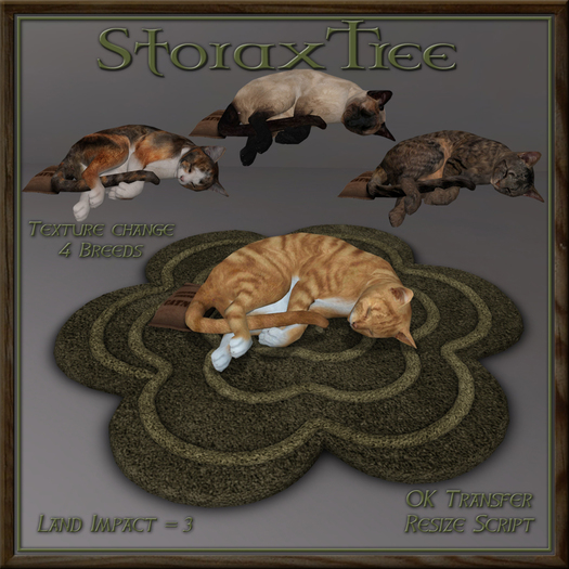 Feline Blossom Rug Bn