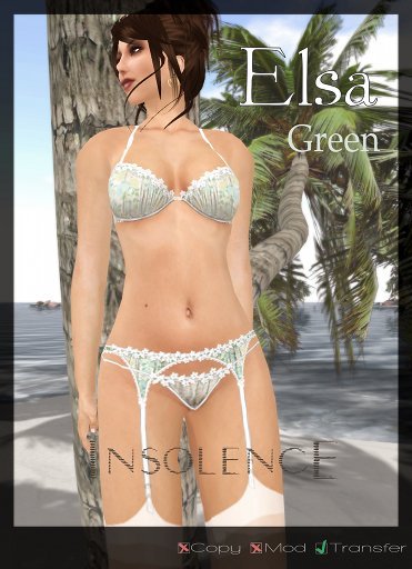 Elsa Green Liberty Set by INSOLENCE - Boxed