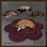 Feline Blossom Rug Bq