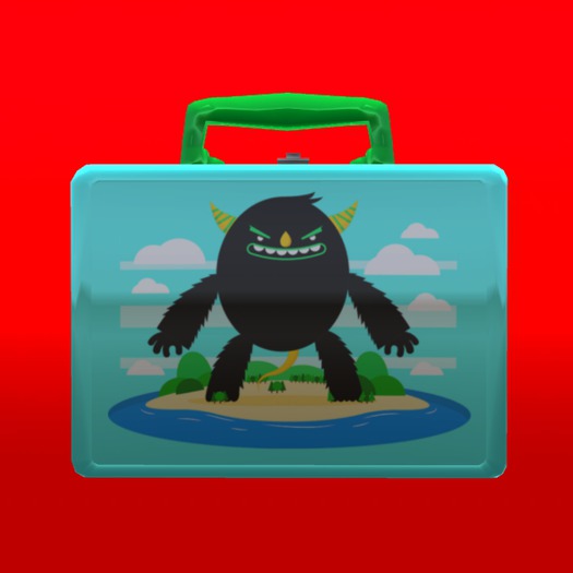 Pack Lunch Box:Black Monster