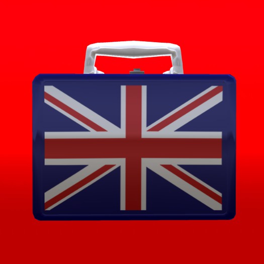 Pack Lunch Box:UK Flag