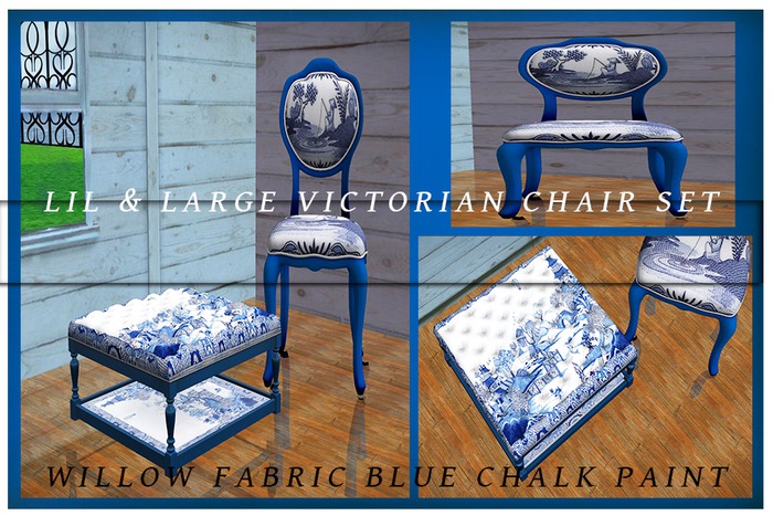 lil n large willow fabric Chairs