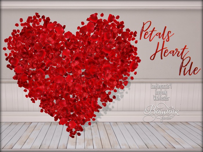 Petals Heart Pile