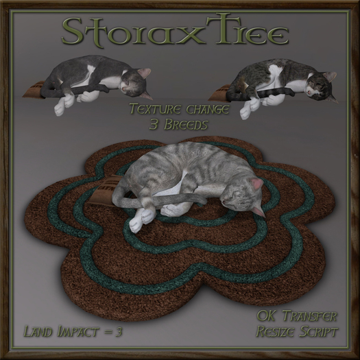 Feline Blossom Rug Ck
