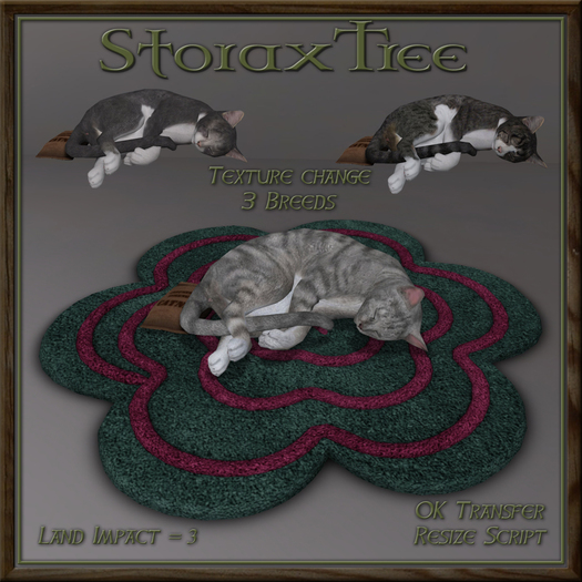 Feline Blossom Rug CL