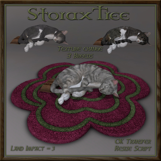 Feline Blossom Rug Cq