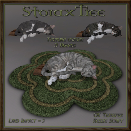 Feline Blossom Rug Cr