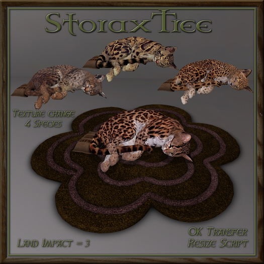 Feline Blossom Rug Da