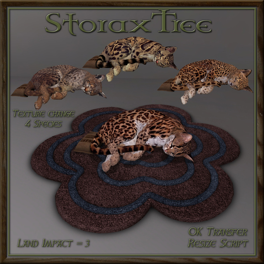 Feline Blossom Rug Dm