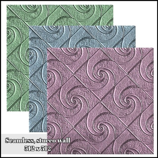 #Seamless, stucco wall