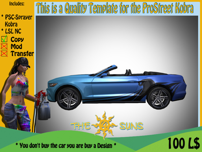 :T4S: PSC-Sprayer - purple blue cobra