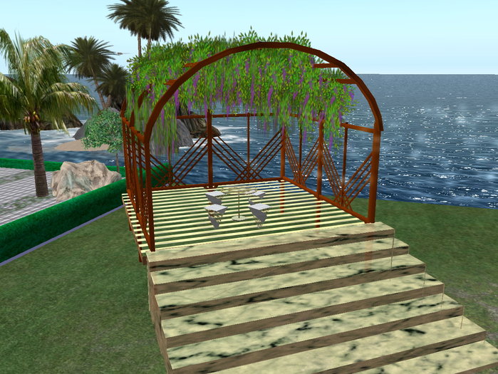 Relax Platform Cross Wood by Rita Munro
