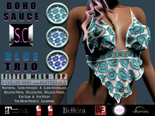 .:S.C:. Tied Top - Boho Sauce TRIO - Blues