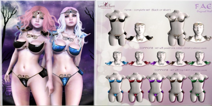 Luas Fae - Complete Set Silver RARE