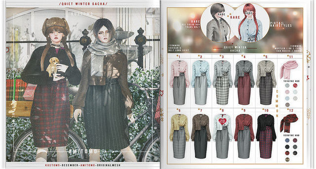 AMITOMO / Quiet Winter GACHA / XS / 6