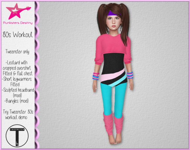 *PD* 80s workout tweenster