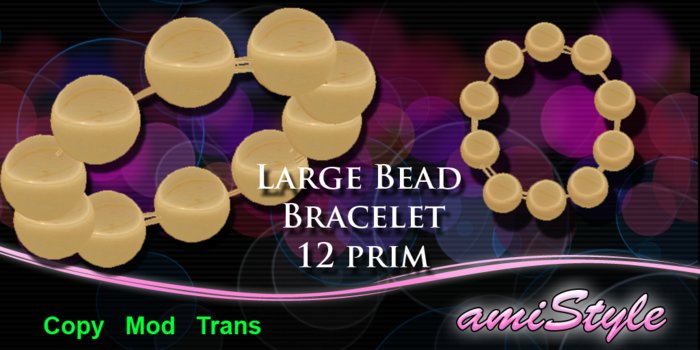 ASD Full Perm Large Bead Bracelet