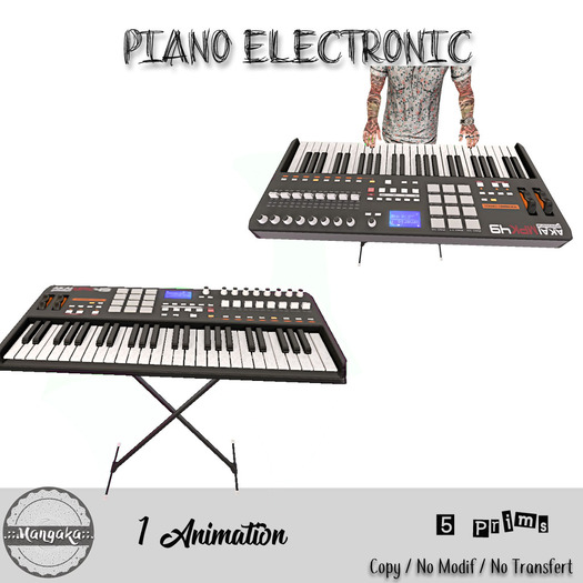 .::Mangaka::. Piano Electonic *