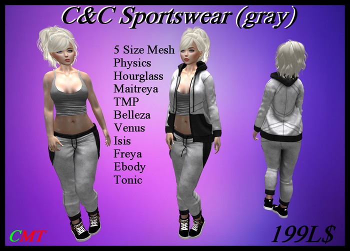 C&C Sportswear gray