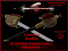 ~Valkyrian~ Scottish Basket Hilt (Dragoon)(Combat & RP) (BOXED)